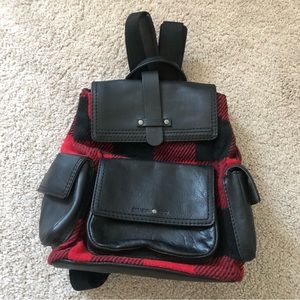Treasure & Bond Buffalo Plaid Backpack